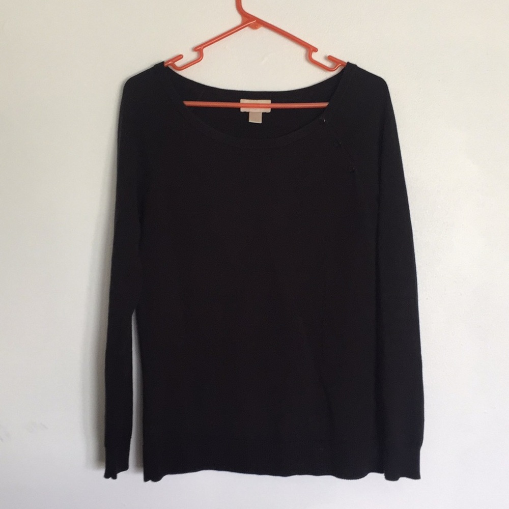 Loft Black Sweater